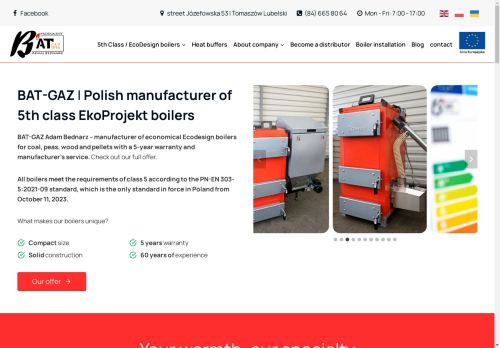 Przedsiębiorstwo Kotlarsko – Ślusarskie „BAT-GAZ” Adam Bednarz